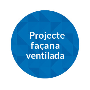 Exemple d'obra - La façana ventilada és el sistema d'aïllament de major qualitat